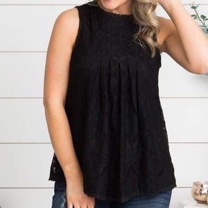 Black Lace Top